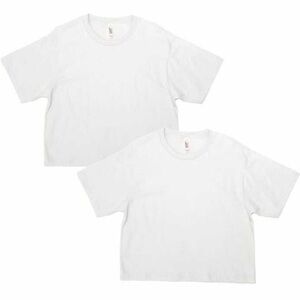 American Apparel White T-Shirt Set of 2 Small